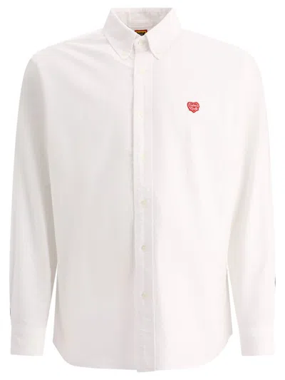 Human Made "oxford Bd" Shirt In White