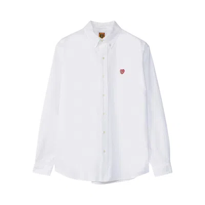 Pre-owned Human Made Oxford Button Down Shirt 'white' | Men's Size Xxl