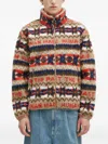 Human Made Patterned Fleece Jacket In Multi