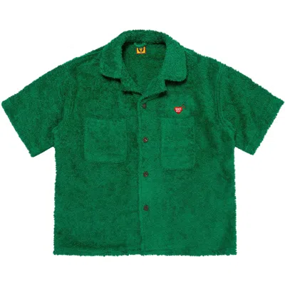 Pre-owned Human Made Pile Aloha Shirt 'green'