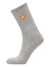 Human Made Pile Socks In Gray