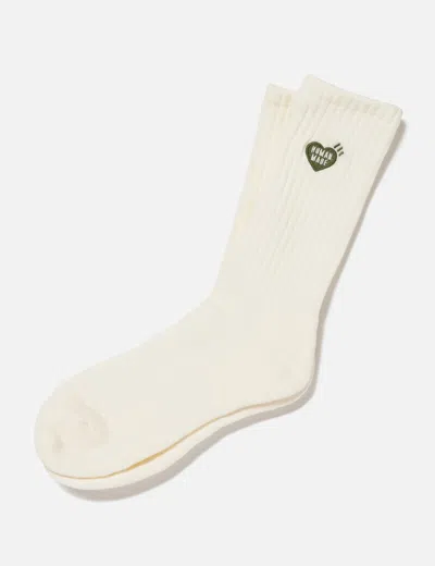 Human Made Pile Socks In White