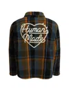 Human Made Plaid Buttoned Sweater In Multi