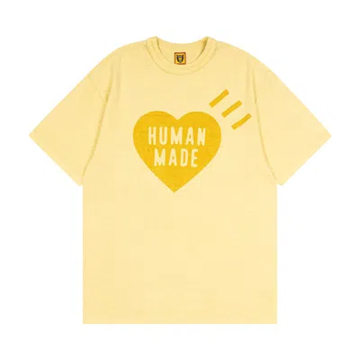 Pre-owned Human Made Plant Dyed T-shirt #2 'yellow'