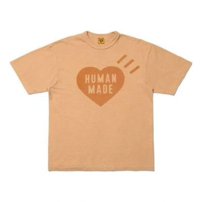 Human Made Plant Dyed T-shirt #3 'beige' In Neutral