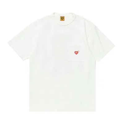 Pre-owned Human Made Pocket T-shirt #2 'white'