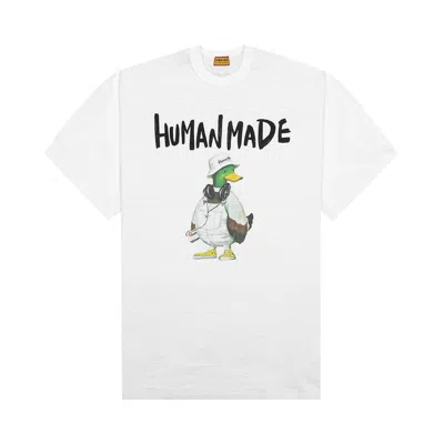 Pre-owned Human Made Polo Duck T-shirt 'white' | Men's Size L