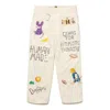 Human Made Printed Chino Pants 'white' In Neutral