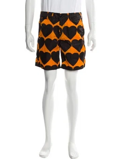 Pre-owned Human Made Printed Jogger Shorts In Multi