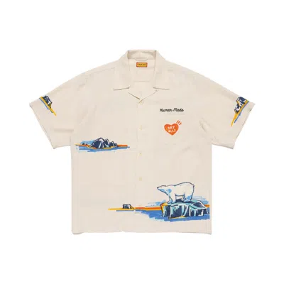 Pre-owned Human Made Printed Shirt 'white' | Men's Size Xl