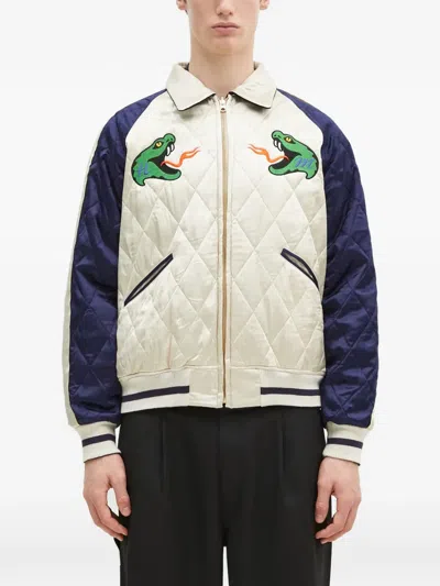 Human Made Quilted Reversible Jacket In Neutral