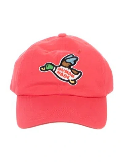 Pre-owned Human Made Red Baseball Hat