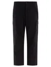 Human Made Relaxed Fit Black Cargo Trousers In Black