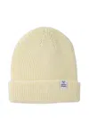 Human Made Ribbed Beanie Hat In Neutral