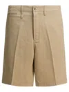 Human Made Beige Cotton Shorts In Brown