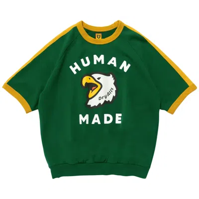 Pre-owned Human Made Short-sleeve Sweatshirt 'green'