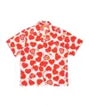 Human Made Heart Aloha Shirt In Red