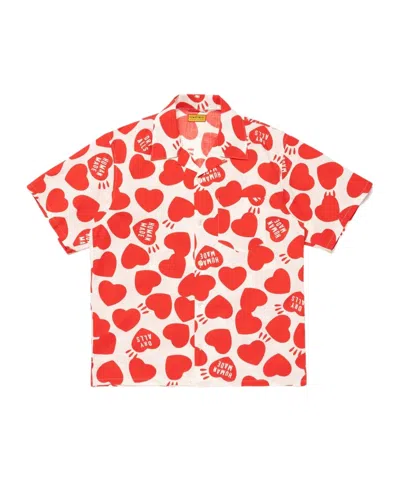 HUMAN MADE HEART-PRINT SHIRT