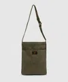 Human Made Shoulder Bag In Olive Drab