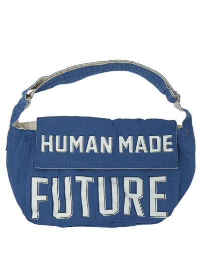 Human Made Shoulder Bags Blue
