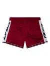 Human Made Side-stripe Track Shorts In Red
