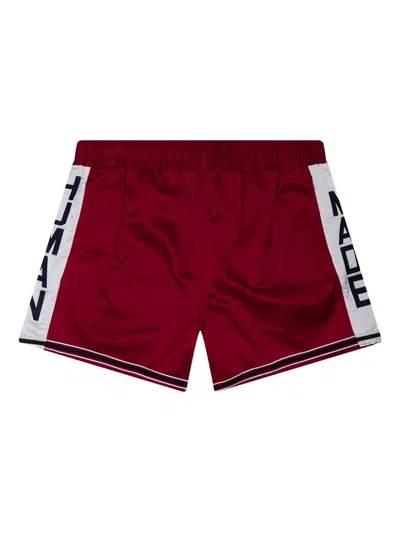 Human Made Side-stripe Track Shorts In Red