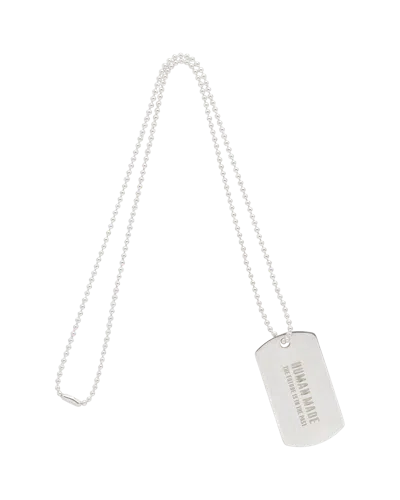 Human Made Kids' Silver Necklace In Metallic