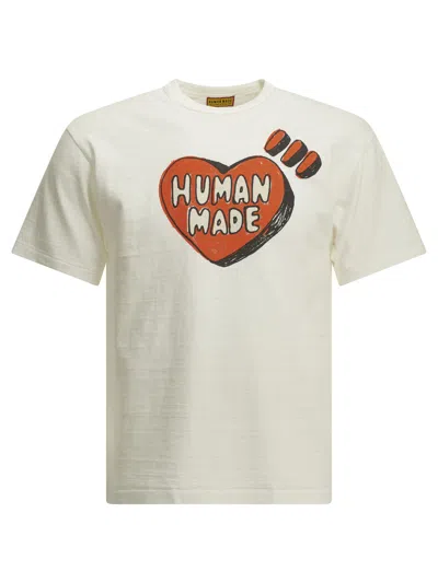 Human Made "slub" Crew-neck T-shirt In White