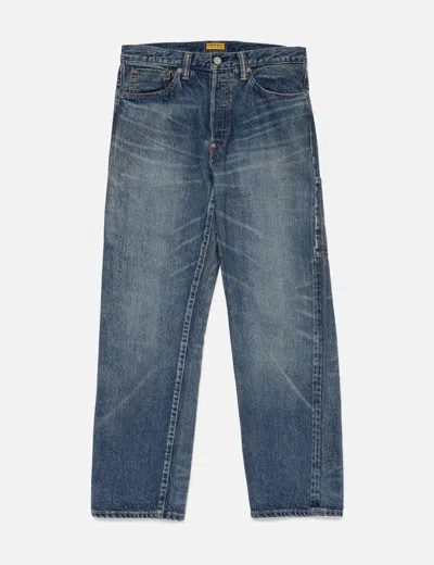 Human Made Straight Denim Pants Future In Blue/蓝色/藍色/블루/ブルー