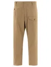 Human Made Straight-leg Cargo Trousers In Beige