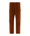 Human Made Duck Painter Trousers In Brown