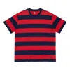 Human Made Stripe Pack T-shirt 'navy' In Red