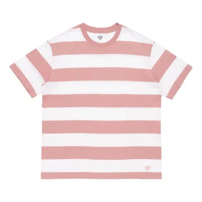 Human Made Stripe Pack T-shirt 'pink'