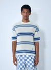 Human Made Striped Knit Top In Multi