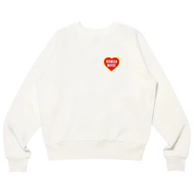 Pre-owned Human Made Sweatshirt 'white'
