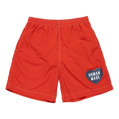 Human Made Swim Shorts 'red'