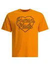 Human Made Graphic Print Crew Neck Short Sleeve T-shirt In Orange