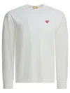 Human Made Long Sleeve Graphic Print Crew Neck T-shirt In White