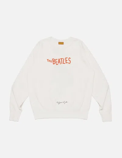 Human Made The Beatles Tsuriami Sweatshirt In White/白色/화이트/ホワイト