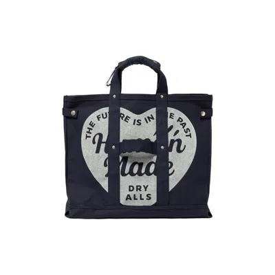 Pre-owned Human Made Tote Bag Large 'navy' | Blue | Men's Size Onesize