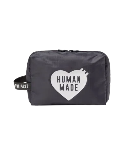 Human Made Kids' Travel Pouch In Black