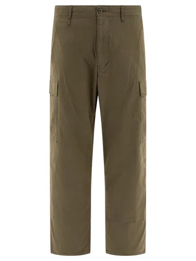 HUMAN MADE TROUSERS GREEN