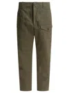 Human Made Military-inspired Cargo Trousers With Practical Pockets In Green