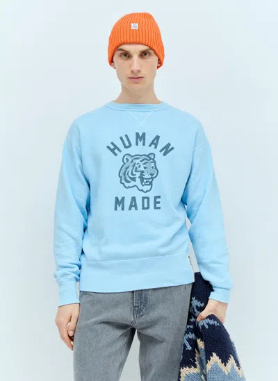 Human Made Tsuriami #1 Sweatshirt In Blue