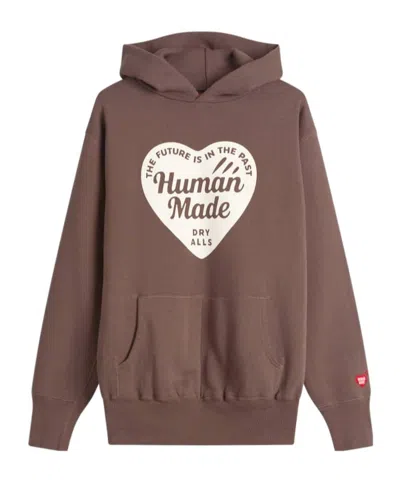 HUMAN MADE TSURIAMI HEART-LOGO HOODIE