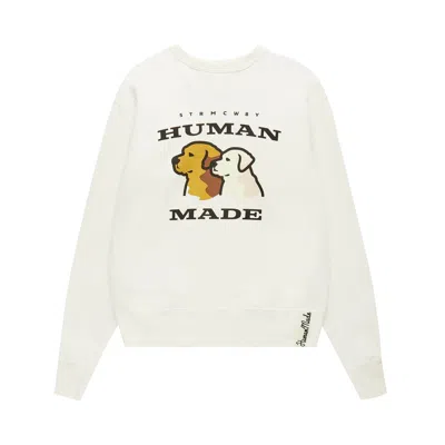 Pre-owned Human Made Tsuriami Sweatshirt #2 'white'