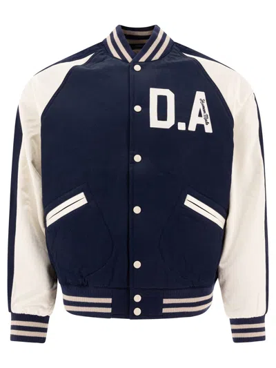 Human Made Vintage Style Bomber Jacket Jackets Blue