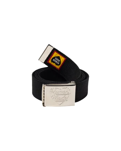 Human Made Kids' Web Belt In Black