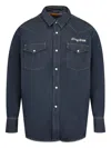 Human Made Western Denim Shirt In Blue