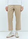 Human Made Skater Logo-patch Trousers In Beige